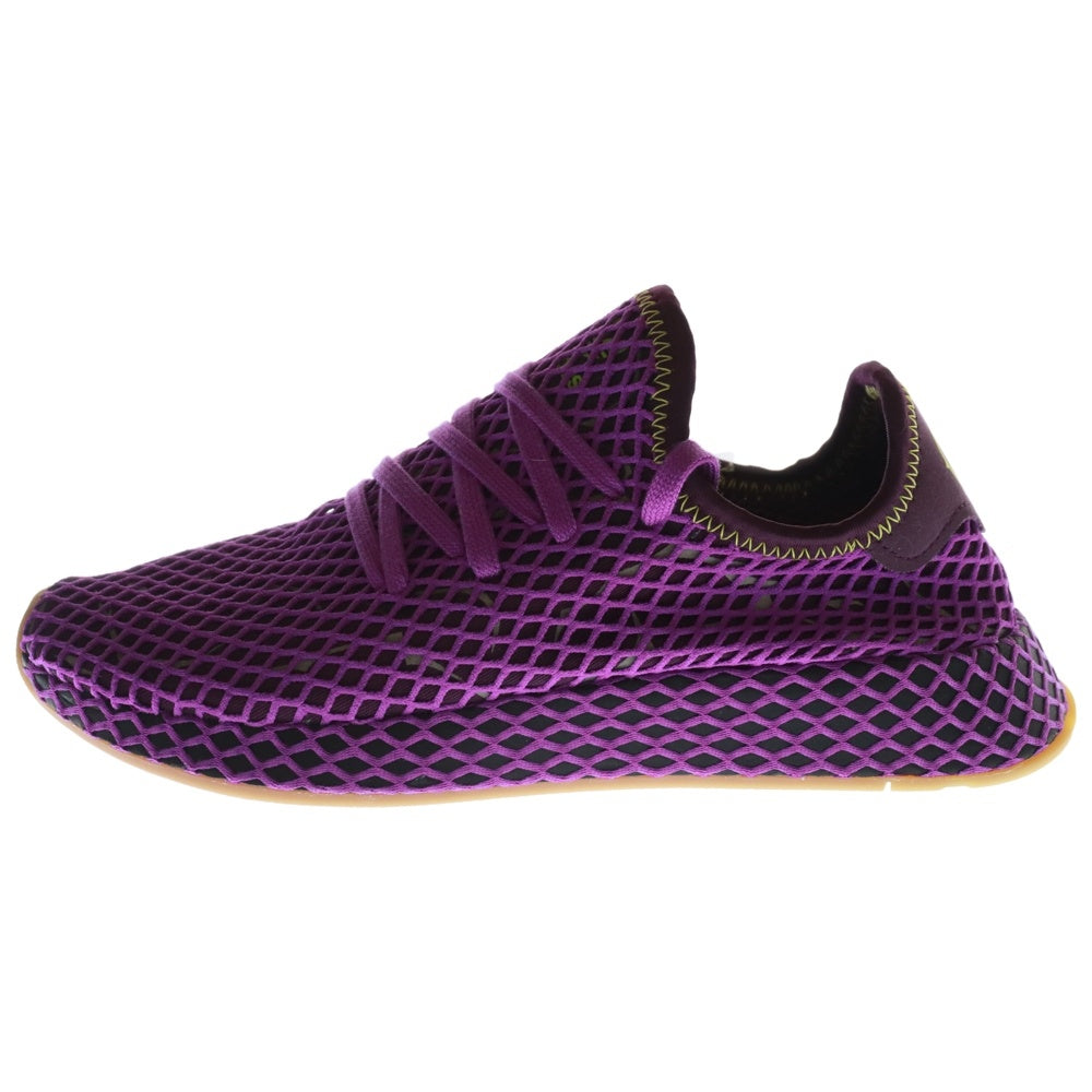 adidas(アディダス) ×DRAGON BALL Z DEERUPT RUNNER SON GOHAN ドラゴンボール ディーラプト ランナー ソン ゴハン パープル US6.5/24.5cm レディース D97052