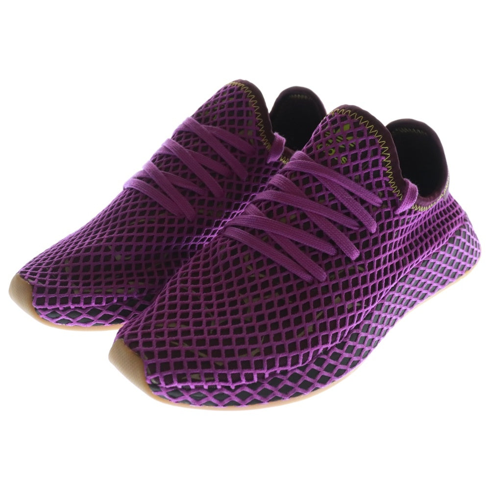 adidas(アディダス) ×DRAGON BALL Z DEERUPT RUNNER SON GOHAN ドラゴンボール ディーラプト ランナー ソン ゴハン パープル US6.5/24.5cm レディース D97052