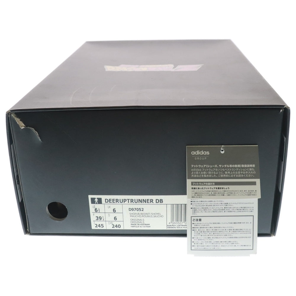 adidas(アディダス) ×DRAGON BALL Z DEERUPT RUNNER SON GOHAN ドラゴンボール ディーラプト ランナー ソン ゴハン パープル US6.5/24.5cm レディース D97052