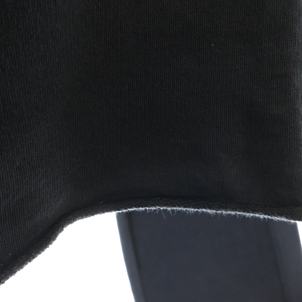 MM6 Maison Margiela(エムエムシックスメゾンマルジェラ) 24AW Inside Out Sweatpants インサイドアウト ワイドレッグスウェットパンツ ブラック SH0KA0024