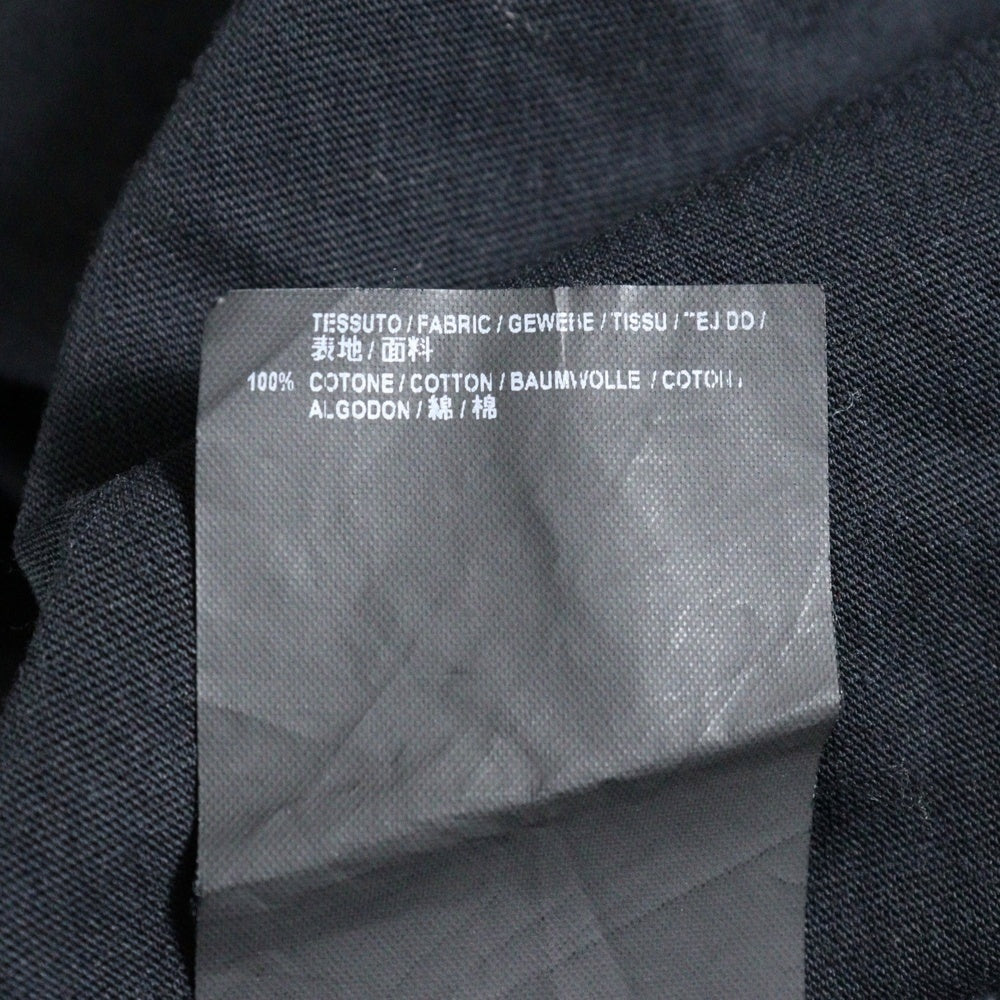 BALENCIAGA(バレンシアガ) 18SS ロゴプリント クルーネック 半袖Tシャツ カットソー ブラック 485978