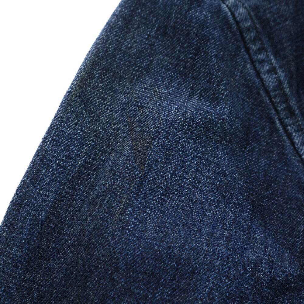 CHROME HEARTS(クロムハーツ) LOOSEEND DNM VJ DNM PTCH ルーズエンド クロスパッチ デニム 長袖シャツ インディゴ