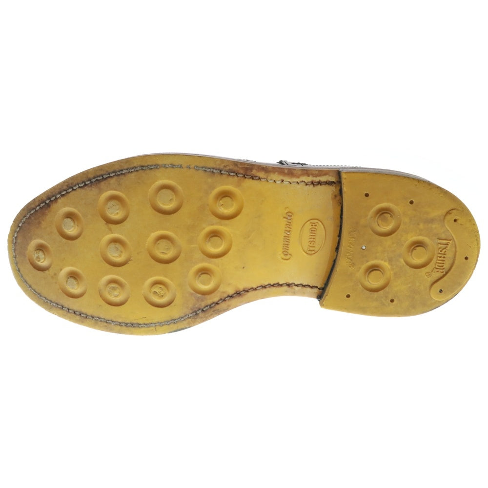 Tricker's(トリッカーズ) ×1PIU1UGUALE3 ウノピゥウノウグァーレトレ エナメル ウィングチップシューズ ブラック MRG033-ENM001