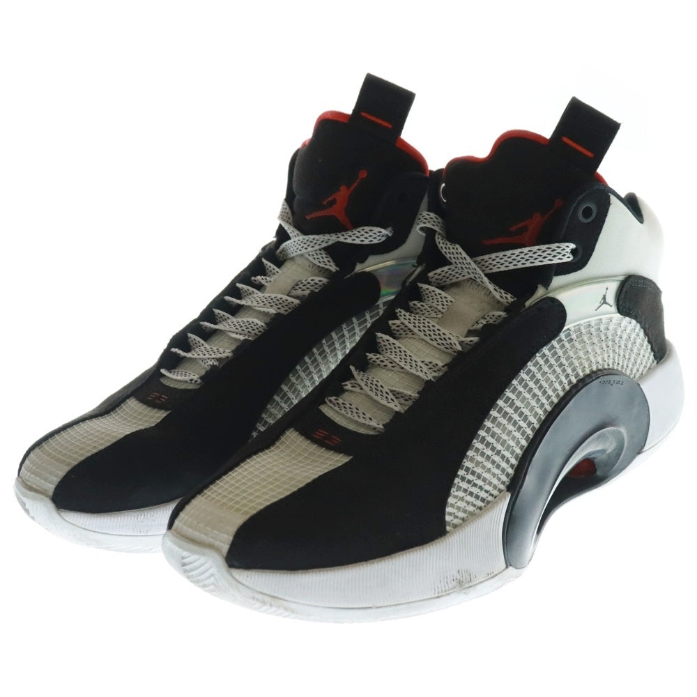 NIKE(ナイキ) AIR JORDAN 35 DNA エア ジョーダン ディーエヌエー ミッドカットスニーカー ホワイト/ブラック US9.5/27.5cm CQ4228-001