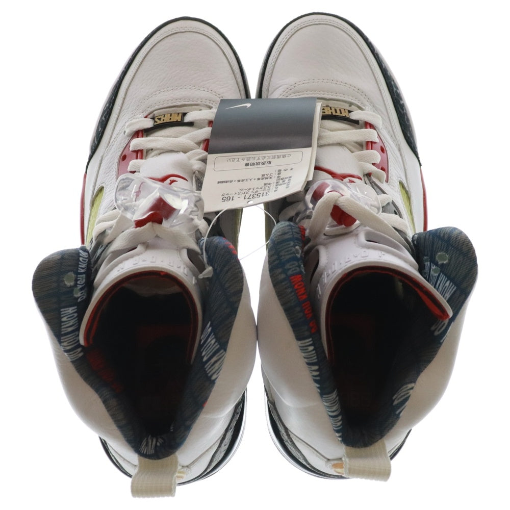 NIKE(ナイキ) 【観賞用 2009年製】 JORDAN SPIZIKE MARS DO YOU KNOW ジョーダン スパイジーク ハイカットスニーカー ホワイト US9.5/27.5cm 315371-165
