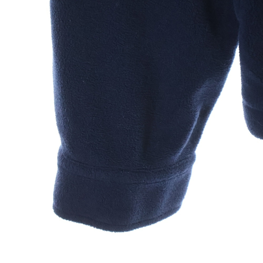 STUSSY(ステューシー) POLAR FLEECE ZIP UP SHIRT ポーラー ジップアップ 胸ポケット フリースジャケット ブルー 118344