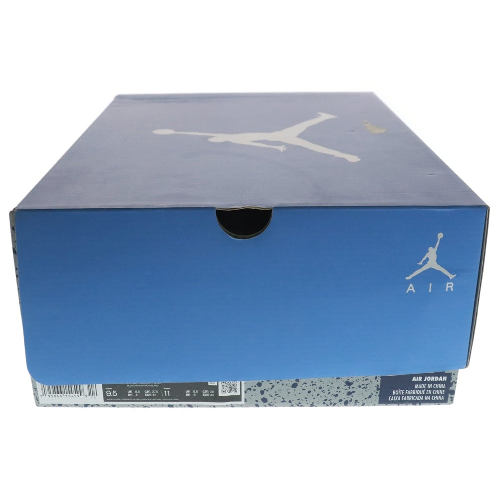 NIKE(ナイキ) AIR JORDAN 6 UNC エアジョーダン6 ハイカットスニーカー ブルー US9.5/27.5cm CT8529-410