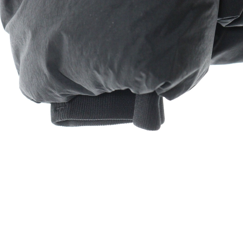 STONE ISLAND(ストーンアイランド) 20AW GARMENT DYED CRINKLE REPS NY DOWN コンパスワッペン フーデッドダウンジャケット ブラック 731540723