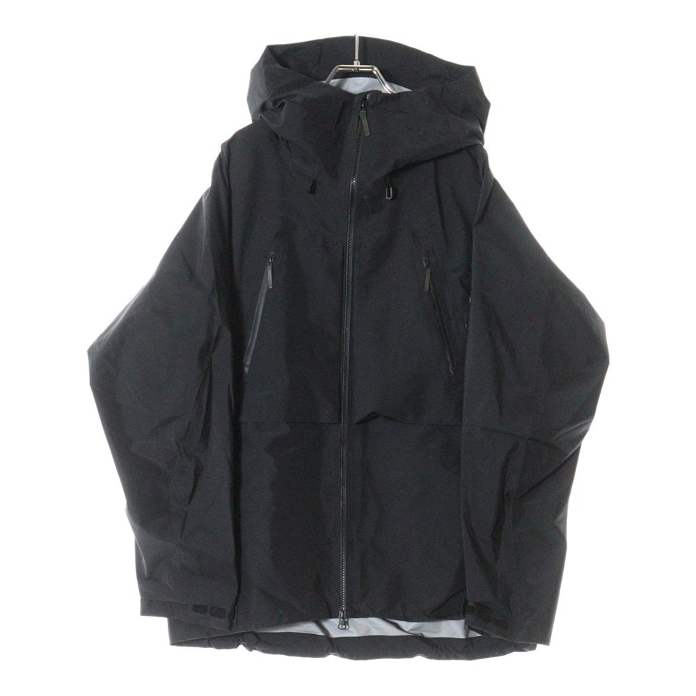 DESCENTE(デサント) ALLTERRAIN 81 GORE-TEX SHELL JACKET オルテライン 81 ゴアテックス フーデッド シェルジャケット ブラック DOMXGC32X