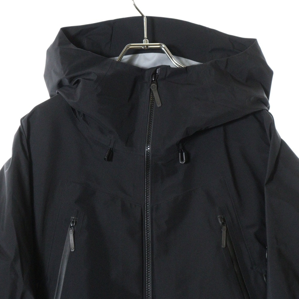 DESCENTE(デサント) ALLTERRAIN 81 GORE-TEX SHELL JACKET オルテライン 81 ゴアテックス フーデッド シェルジャケット ブラック DOMXGC32X