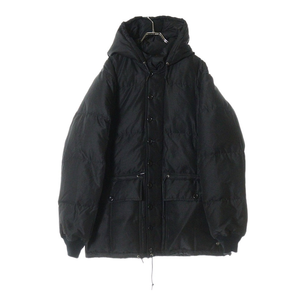 Eddie Bauer(エディバウワー) KARA KORAM PARKA カラコラム ジップアップ フーデッド ダウンジャケット ブラック EB0102-M1001