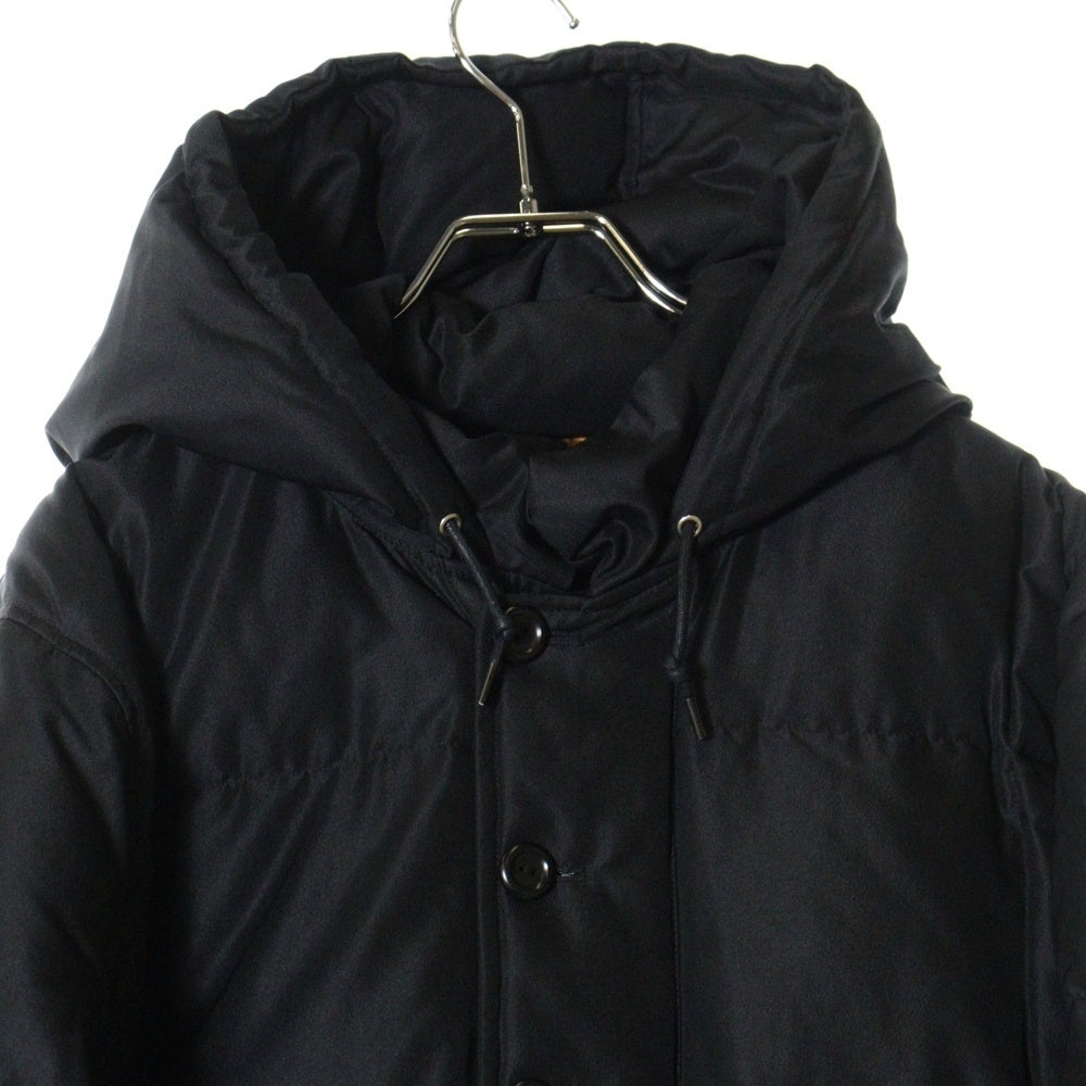 Eddie Bauer(エディバウワー) KARA KORAM PARKA カラコラム ジップアップ フーデッド ダウンジャケット ブラック EB0102-M1001