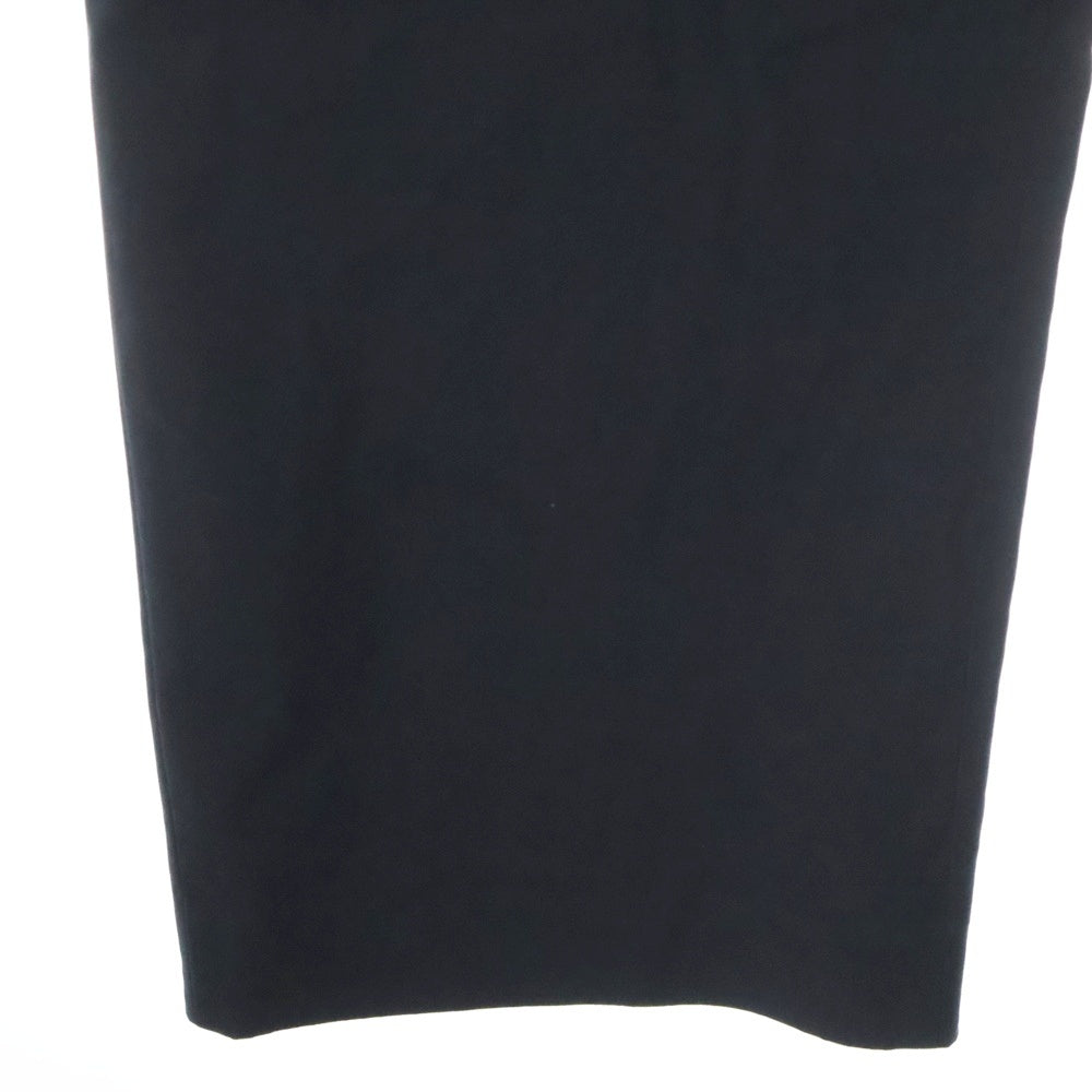 PORT BY ARK(ポートバイアーク) CURVE TROUSERS コットンポリ ノータック カーブ トラウザーパンツ ブラック PO15-P002