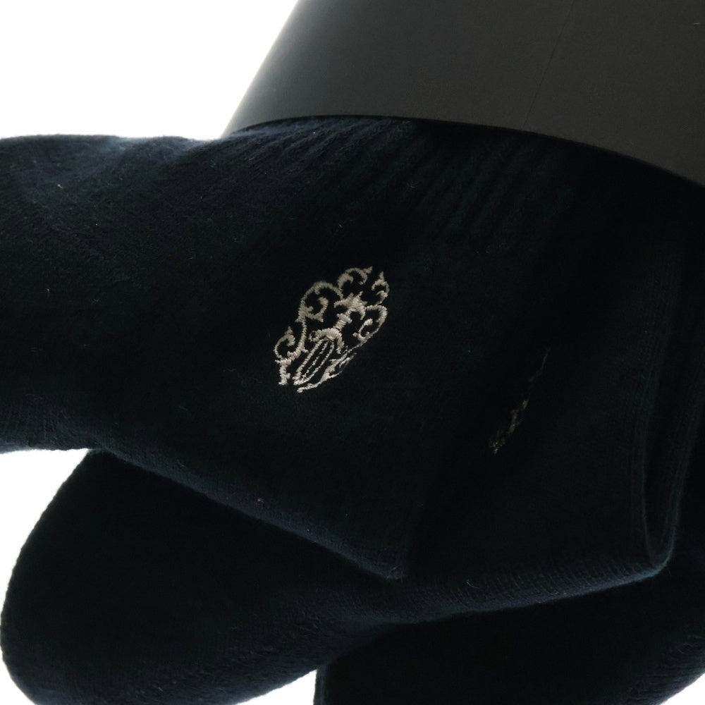 CHROME HEARTS(クロムハーツ) BORDER SOCKS ボーダーソックス 靴下 三足セット ブラック/グリーン/イエロー