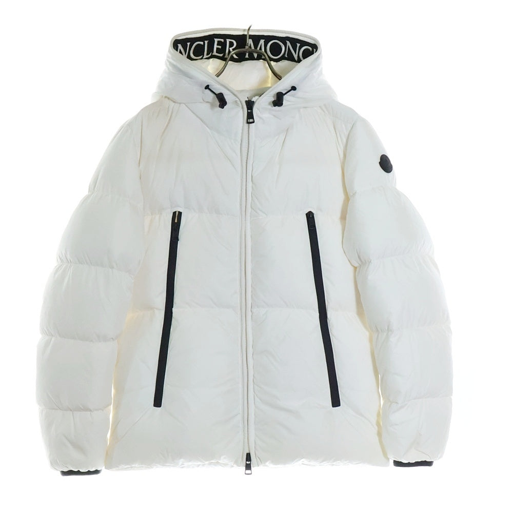 MONCLER(モンクレール) 19AW MONTCLA モンクラー ロゴテープ フーテッド ダウンジャケット ホワイト E20914194385