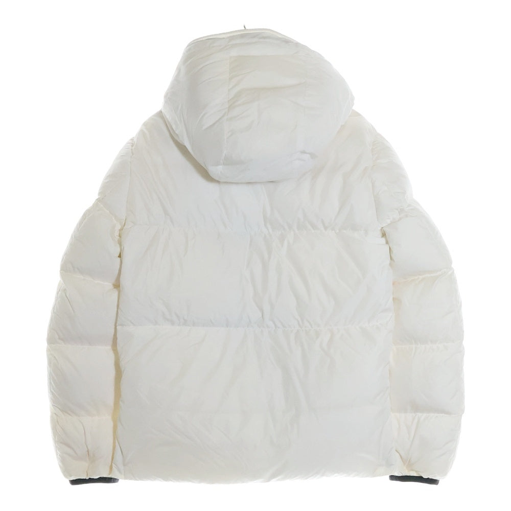 MONCLER(モンクレール) 19AW MONTCLA モンクラー ロゴテープ フーテッド ダウンジャケット ホワイト E20914194385
