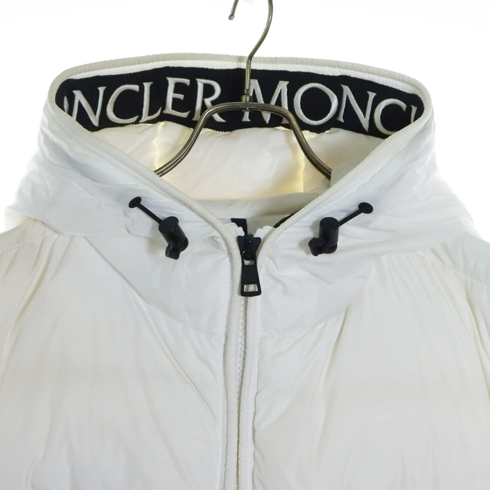 MONCLER(モンクレール) 19AW MONTCLA モンクラー ロゴテープ フーテッド ダウンジャケット ホワイト E20914194385