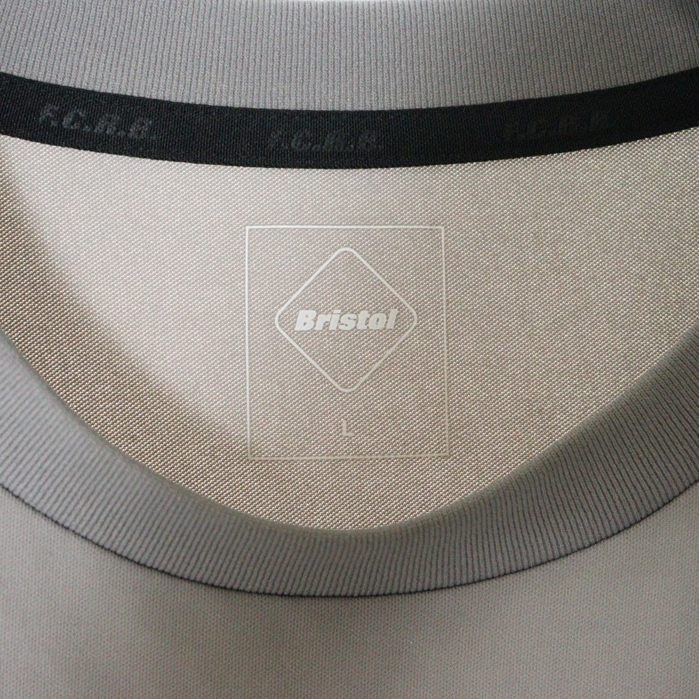 F.C.R.B.(エフシーアールビー) 24AW PS30 AUTHENTIC TEAM TOUR S/S TOP プレイステーション オーセンティックチームツアー カットソー 半袖Tシャツ ジャージ グレー FCRB-242154