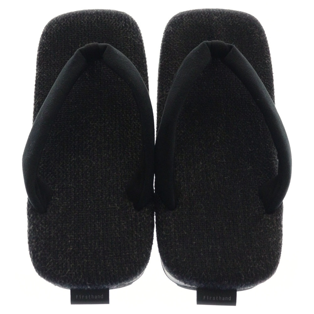 goyemon(ごゑもん) SETTA SNEAKER unda Firsthand Exclusive ファーストハンド別注 雲駄 雪駄スニーカー サンダル ブラック