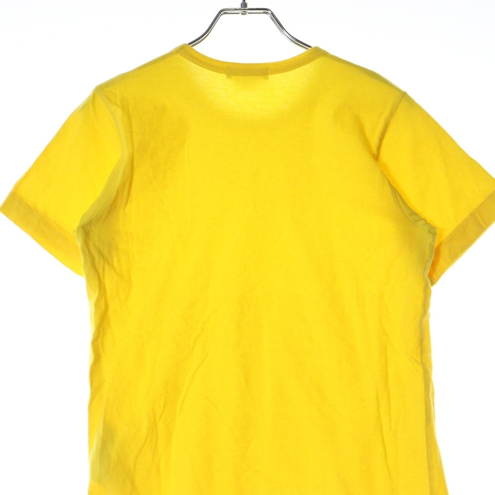 COMME des GARCONS(コムデギャルソン) 06SS AD2005 クルーネック ショートスリーブ カットソー 半袖 Tシャツ イエロー レディース GQ-T045