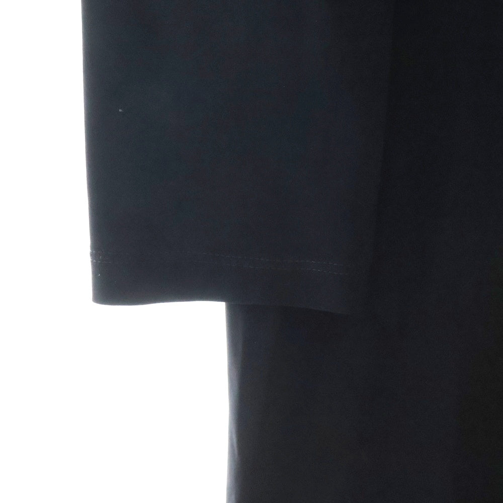 MM6 Maison Margiela(エムエムシックスメゾンマルジェラ) 23AW フードドッキング マキシ丈 ストレッチ ワンピース ブラック レディース S62DG0012