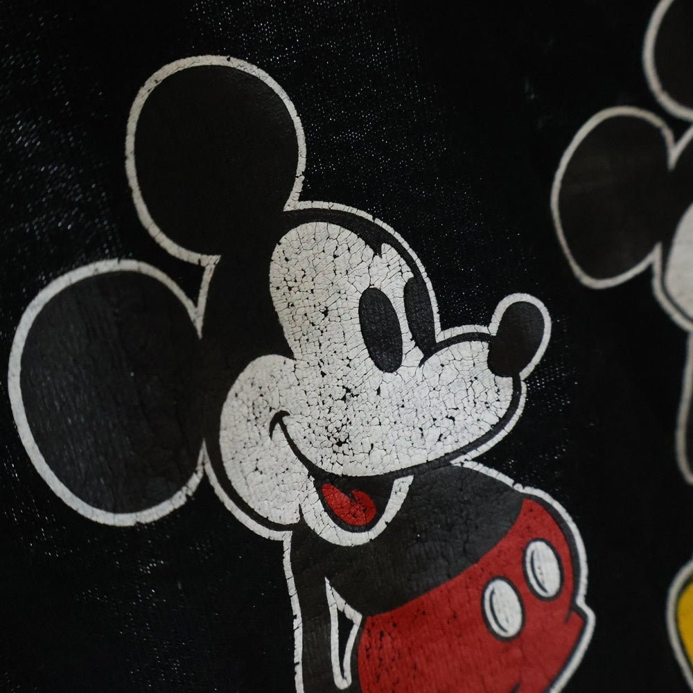 FACETASM(ファセッタズム) ×DISNEY MICKEY TEE WITH OPEN-BACK ディズニー ミッキー プリント オープンバック ショートスリーブ 半袖Tシャツ レディース MIMI-TEE-W05