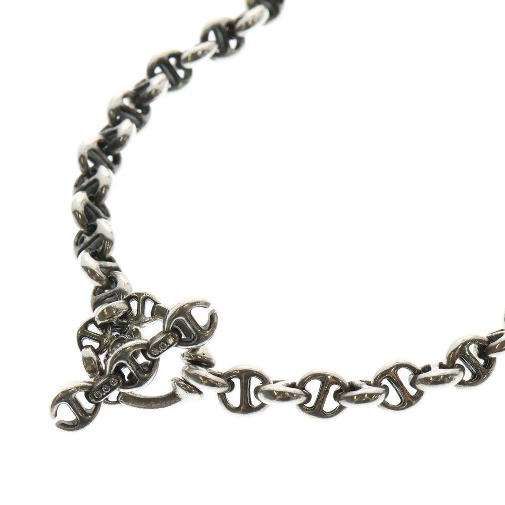 HOORSENBUHS(ホーセンブース) 5MM OPEN-LINK NECKLACE 6Pダイヤ オープンリンク ネックレス チェーン シルバー 9911700227