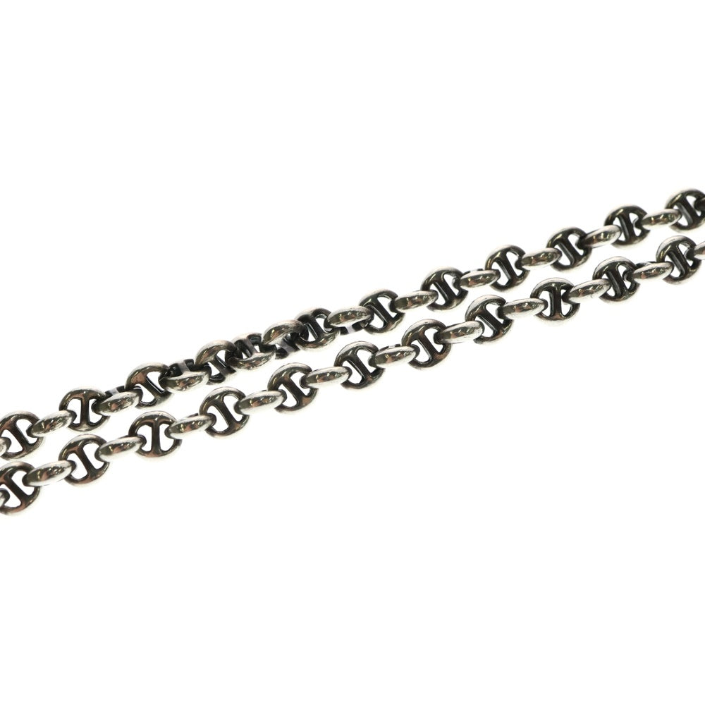 HOORSENBUHS(ホーセンブース) 5MM OPEN-LINK NECKLACE 6Pダイヤ オープンリンク ネックレス チェーン シルバー 9911700227