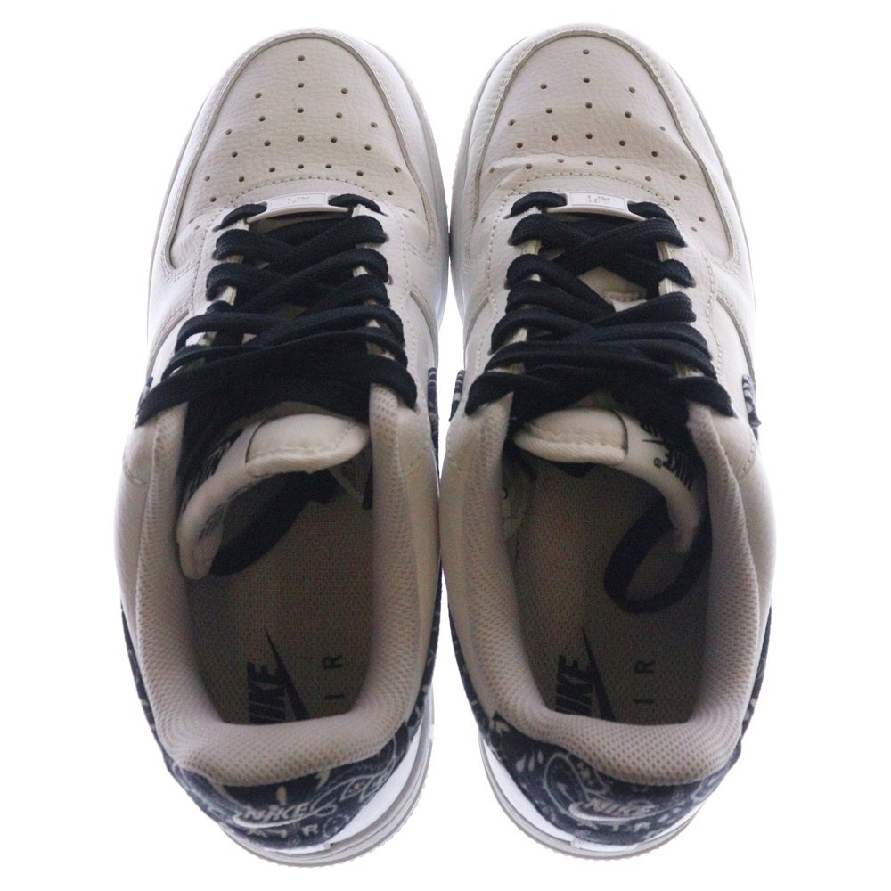 NIKE(ナイキ) WMNS AIR FORCE 1 LOW 07 ESSENTIAL BLACK PAISLEY ウィメンズ エアフォース1 ローカットスニーカー レディース US7/24cm DH4406-101