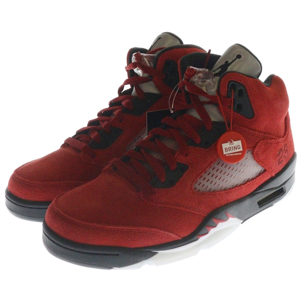 NIKE(ナイキ) AIR JORDAN 5 TORO BRAVO エアジョーダン 5 トロブラボー ハイカットスニーカー レッド US9/27cm DD0587-600