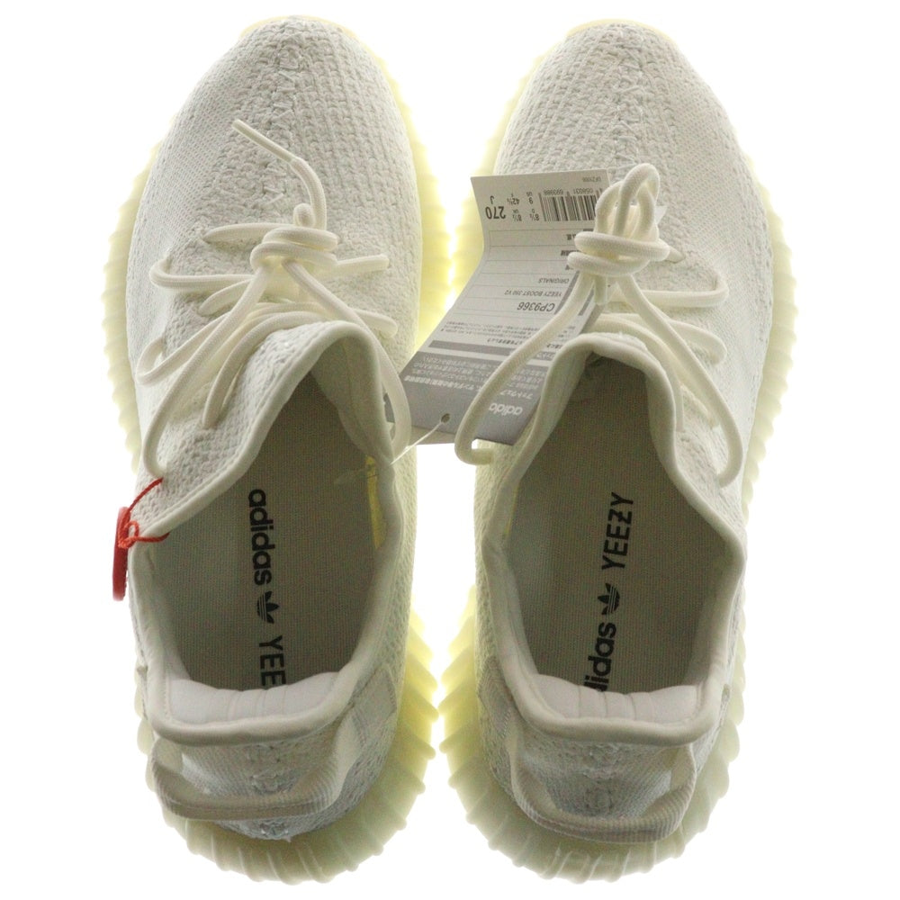 adidas(アディダス) YEEZY BOOST 350 V2 CREAM WHITE イージーブースト クリームホワイト ローカットスニーカー ホワイト US9/27cm CP9366