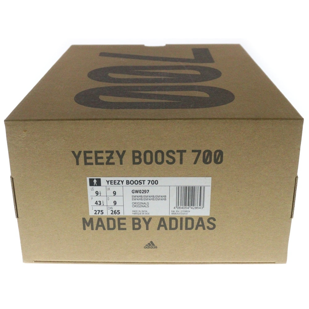 adidas(アディダス) YEEZY BOOST 700 ENFLAME AMBER イージーブースト エンフレイム アンバー ローカットスニーカー ブラウン/オレンジ US9.5/27.5cm GW0297