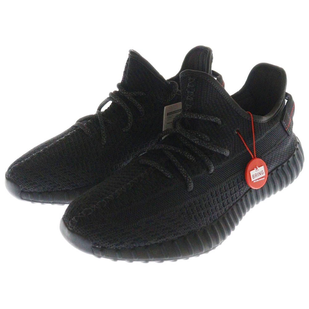 adidas(アディダス) YEEZY BOOST 350V2 Black イージーブースト ローカットスニーカー ブラック US9/27cm FU9006