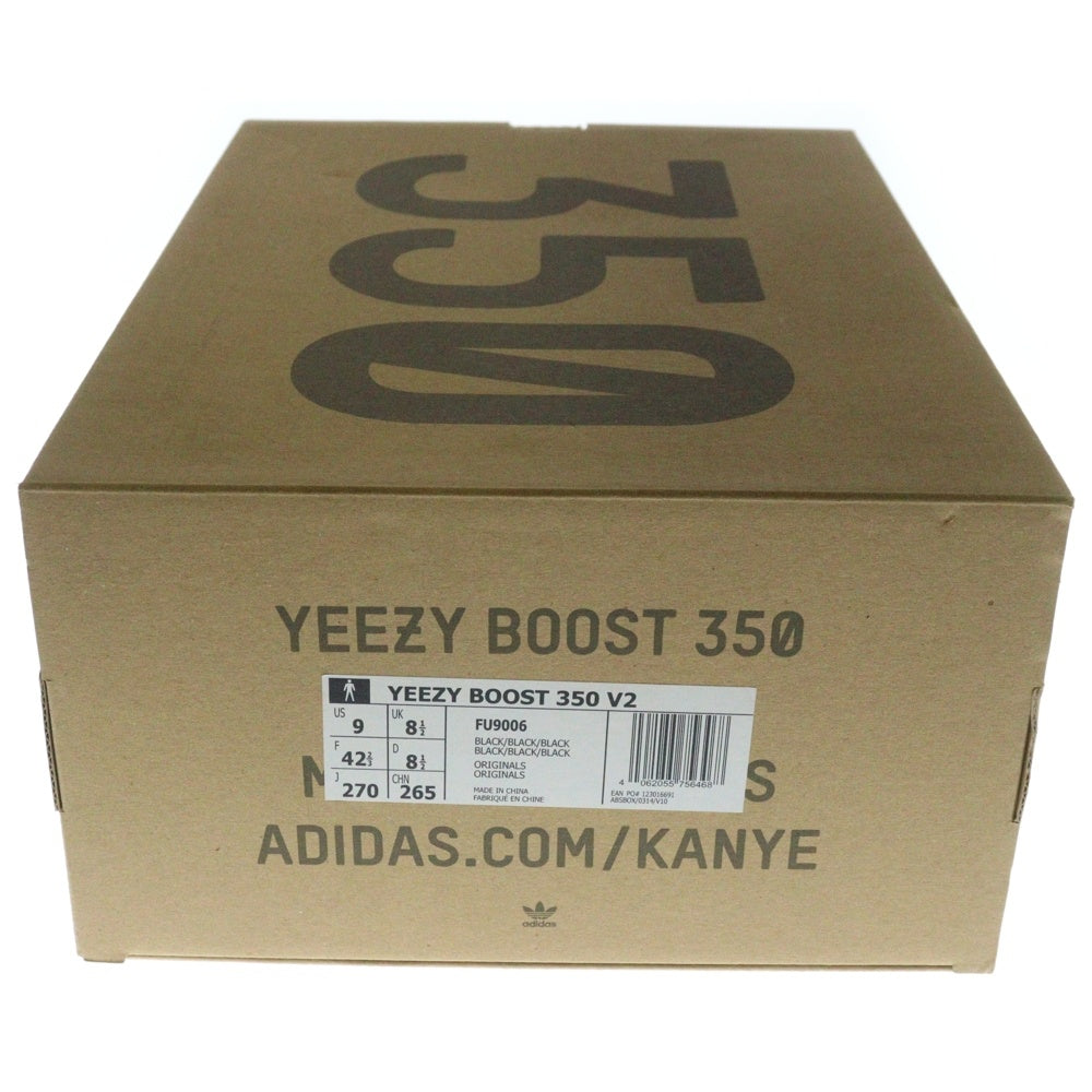 adidas(アディダス) YEEZY BOOST 350V2 Black イージーブースト ローカットスニーカー ブラック US9/27cm FU9006