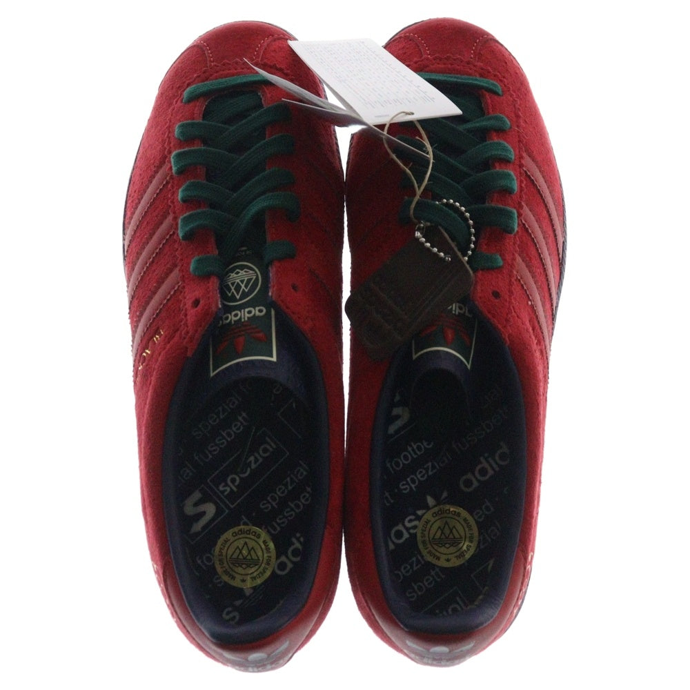 adidas(アディダス) SPZL BLACKBURN EWOOD SCARLET スペツィアル ブラックバーン イーウッド スカーレット ローカットスニーカー レッド US9/27cm GX7829