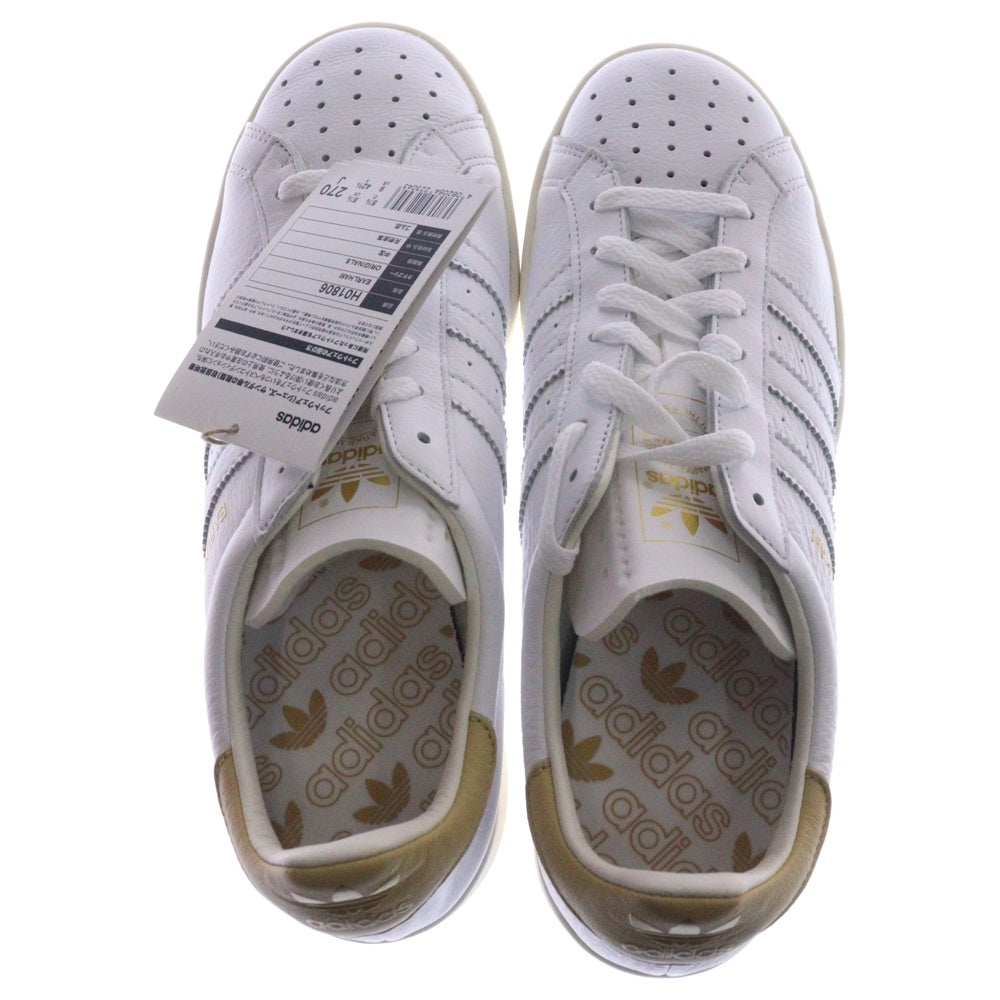adidas(アディダス) EARLHAM アーラム ローカットスニーカー ホワイト/ゴールド US9/27cm H01806