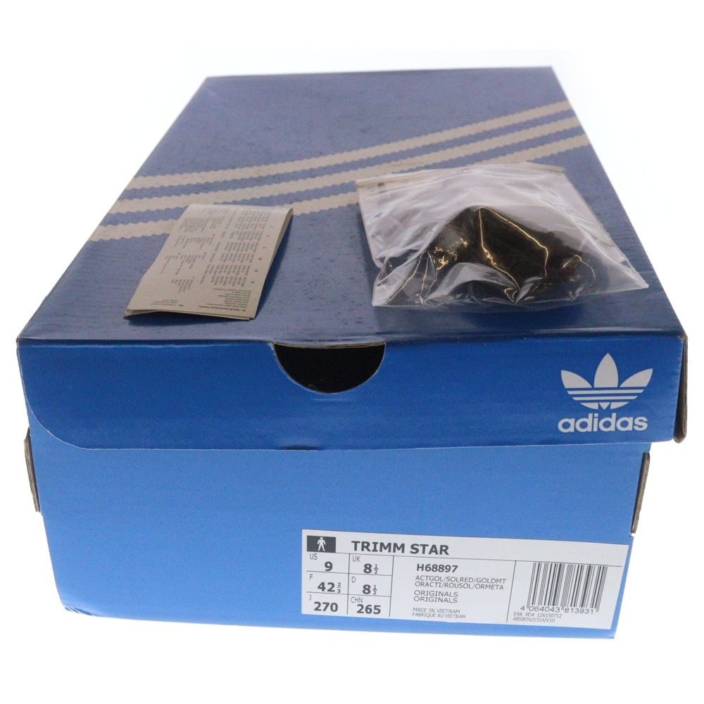 adidas(アディダス) TRIMM STAR The Lost Ones トリムスター ザロストワン ローカットスニーカー イエロー/レッド US9/27cm H68897