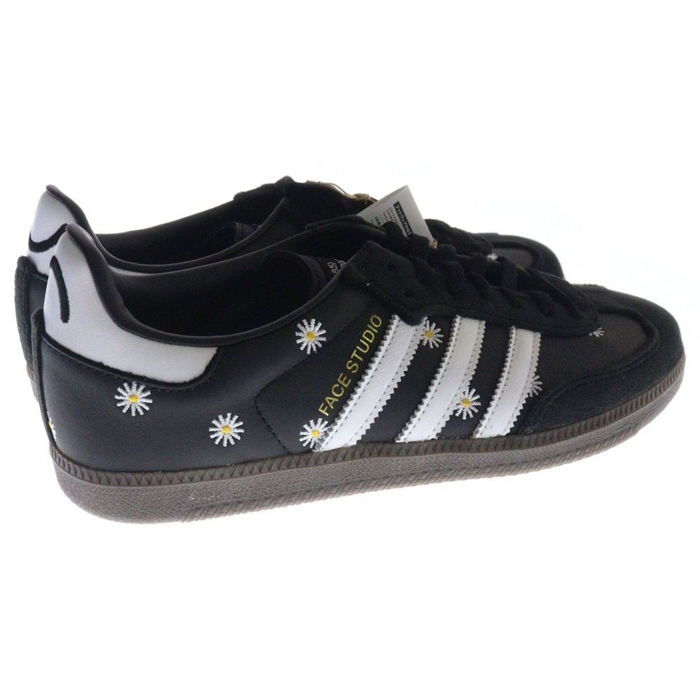 adidas(アディダス) ×ATMOS ×FACE SAMBA アトモス フェイス サンバ ローカットスニーカー ブラック US9/27cm H03848