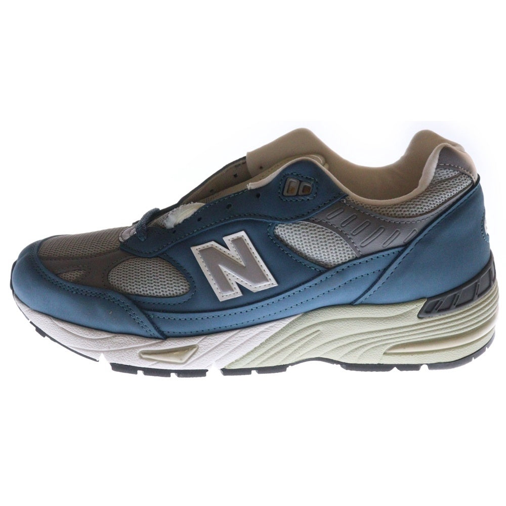 New Balance(ニューバランス) M991BSG UK製 スエード ローカットスニーカー ブルー/グレー US9.5/27.5cm