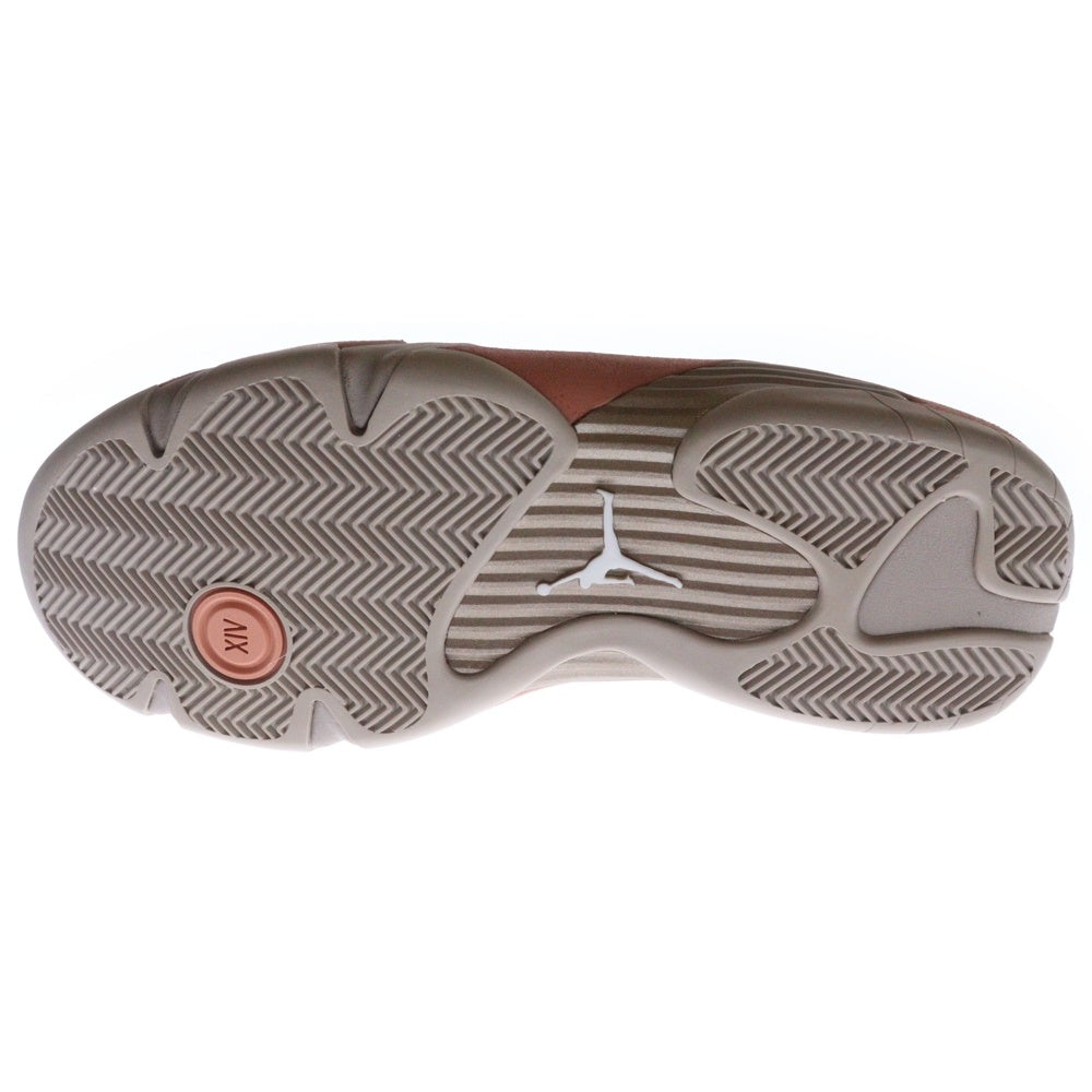 NIKE(ナイキ) ×CLOT AIR JORDAN 14 LOW Terracotta クロット エアジョーダン 14 レトロ テラコッタ ローカットスニーカー ブラウン US9/27cm DC9857-200