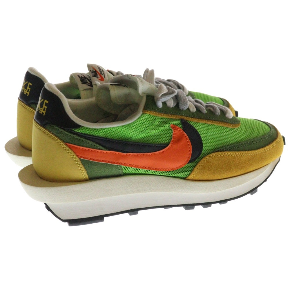 NIKE(ナイキ) ×Sacai LD WAFFLE サカイ LD ワッフル ローカットスニーカー グリーン/オレンジ US9/27cm BV0073-300