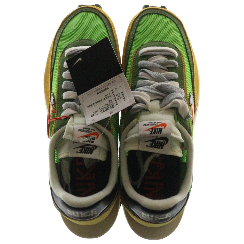 NIKE(ナイキ) ×Sacai LD WAFFLE サカイ LD ワッフル ローカットスニーカー グリーン/オレンジ US9/27cm BV0073-300