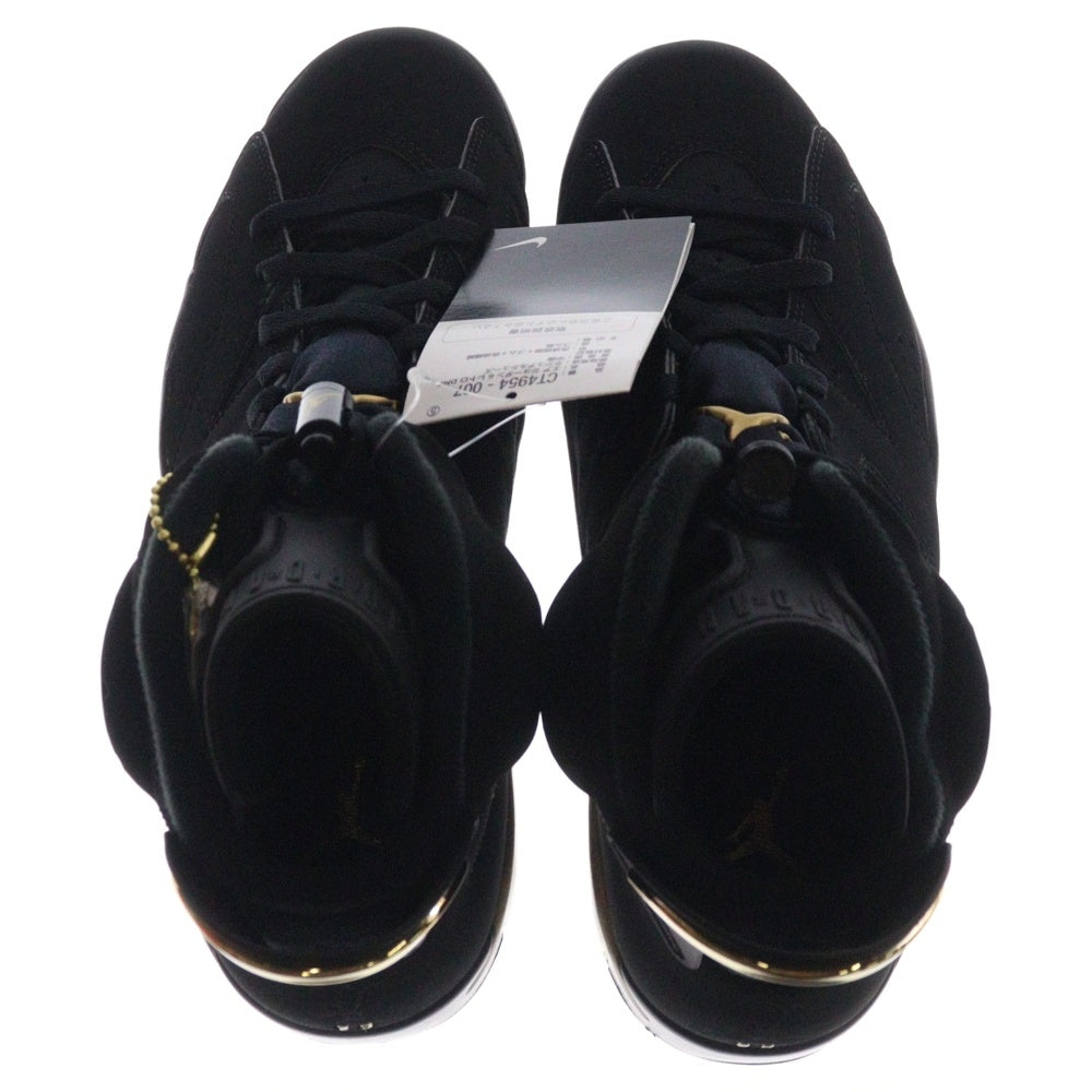 NIKE(ナイキ) AIR JORDAN 6 RETRO DMP エアジョーダン 6 レトロ ハイカットスニーカー ブラック US9/27cm CT4954-007
