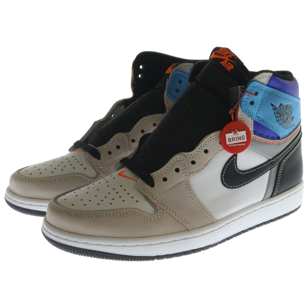 NIKE(ナイキ) AIR JORDAN 1 RETRO HIGH OG PROTOTYPE エアジョーダン1 レトロ プロトタイプ ハイカットスニーカー マルチカラー US9/27.0cm DC6515-100