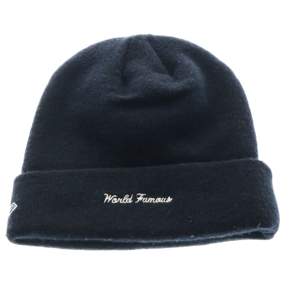 SUPREME(シュプリーム) 16AW ×New Era Box Logo Beanie ニューエラ ボックスロゴビーニー ニットキャップ 帽子 ネイビー