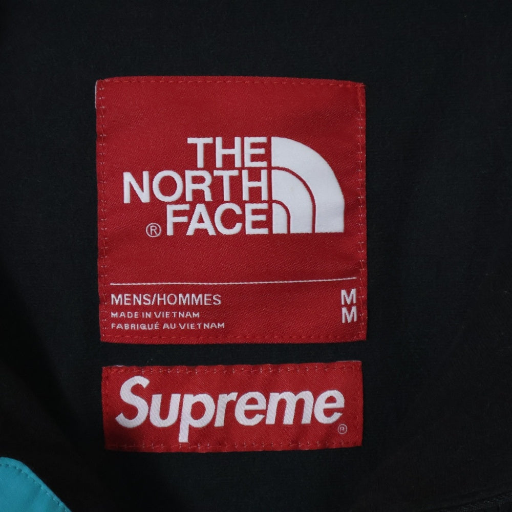SUPREME(シュプリーム) 19SS ×THE NORTH FACE Arc Logo Mountain Parka ザノースフェイス アーチロゴ マウンテンパーカー ジップアップジャケット ブルー/ブラック NP11901I