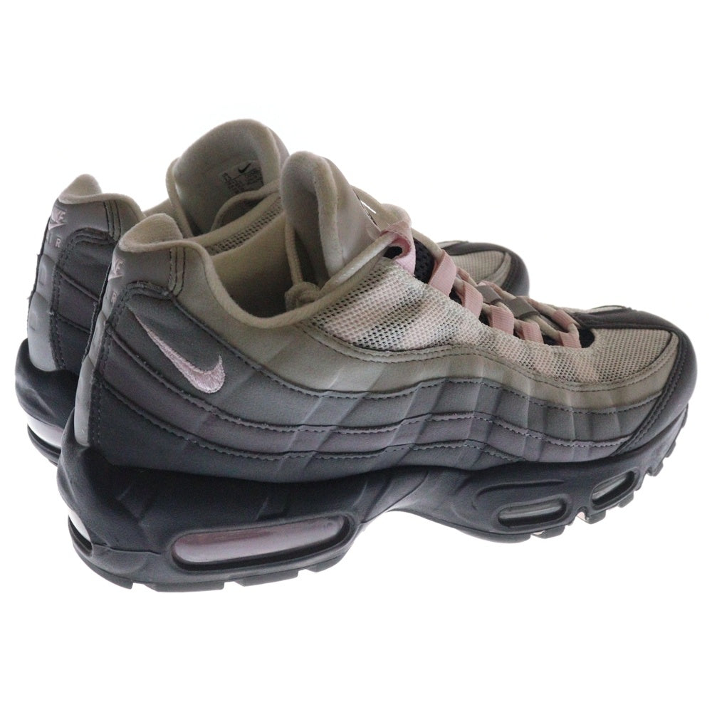 NIKE(ナイキ) AIR MAX 95 GUNSMOKE PINK FOAM エアマックス ガンスモーク ピンク フォーム ローカットスニーカー ホワイト/グレー/ピンク US7.5/25.5cm CJ0588-001
