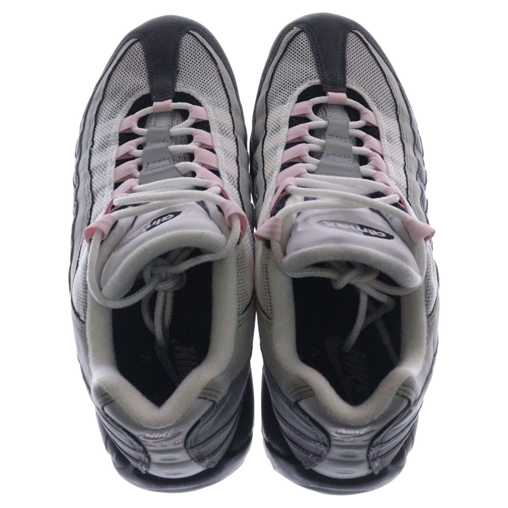 NIKE(ナイキ) AIR MAX 95 GUNSMOKE PINK FOAM エアマックス ガンスモーク ピンク フォーム ローカットスニーカー ホワイト/グレー/ピンク US7.5/25.5cm CJ0588-001