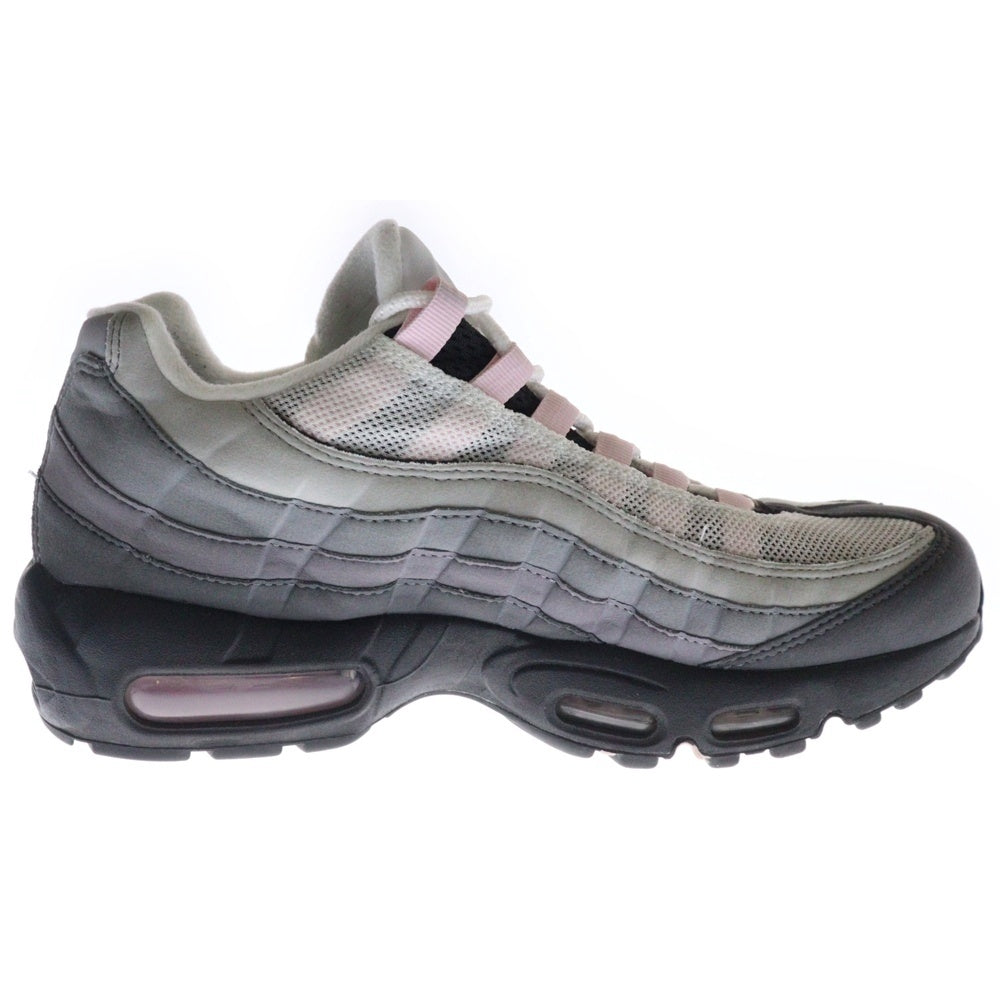 NIKE(ナイキ) AIR MAX 95 GUNSMOKE PINK FOAM エアマックス ガンスモーク ピンク フォーム ローカットスニーカー ホワイト/グレー/ピンク US7.5/25.5cm CJ0588-001
