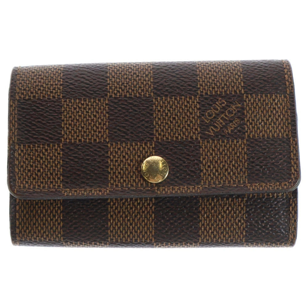 LOUIS VUITTON(ルイヴィトン) ダミエ ミュルティクレ6 6連 キーケース 財布 キーリング ブラウン N62630 RFID